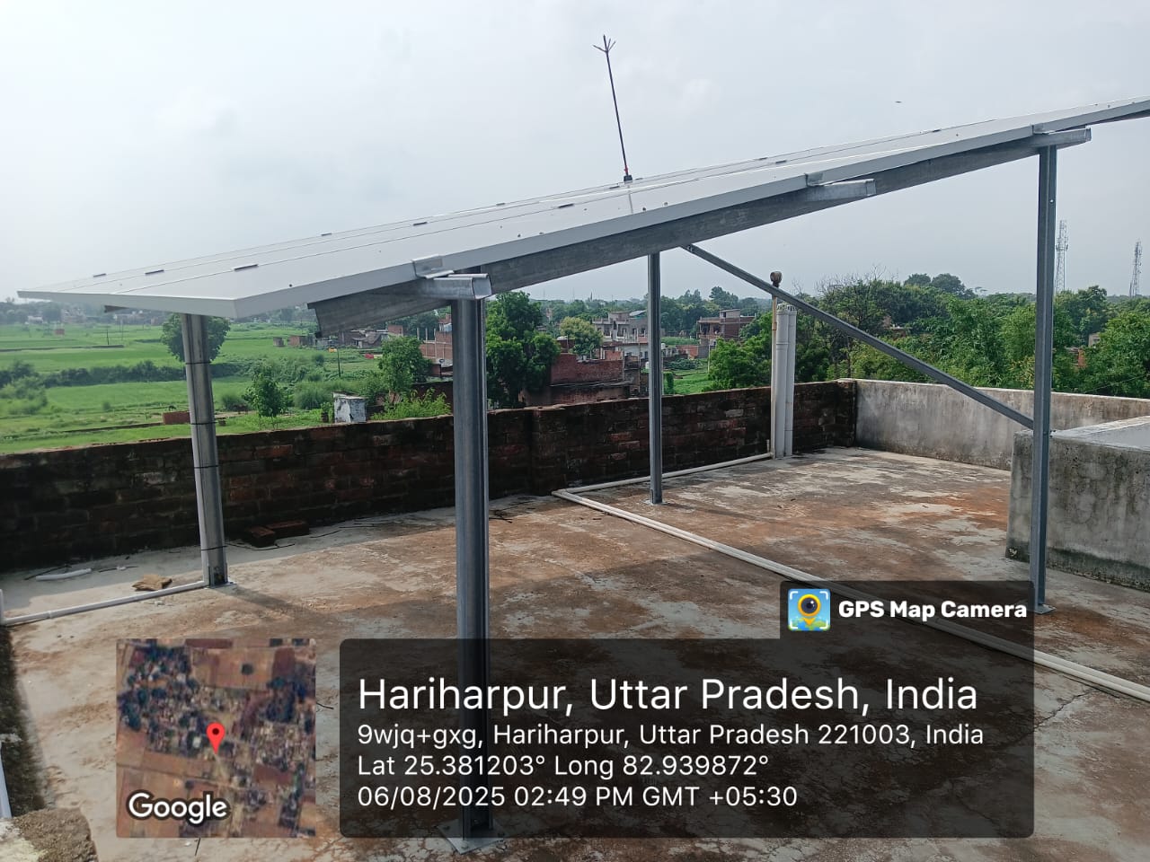 Factory Solar Installation